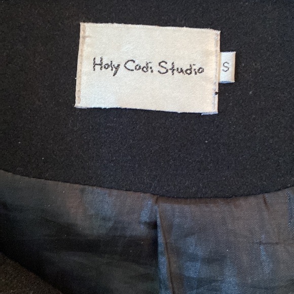 Holy Codi Studio Wool Coat SM/XS - Picture 3 of 11